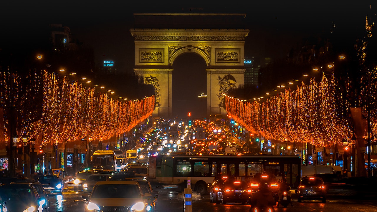 Champs-Élysées and the Arc de Triomphe